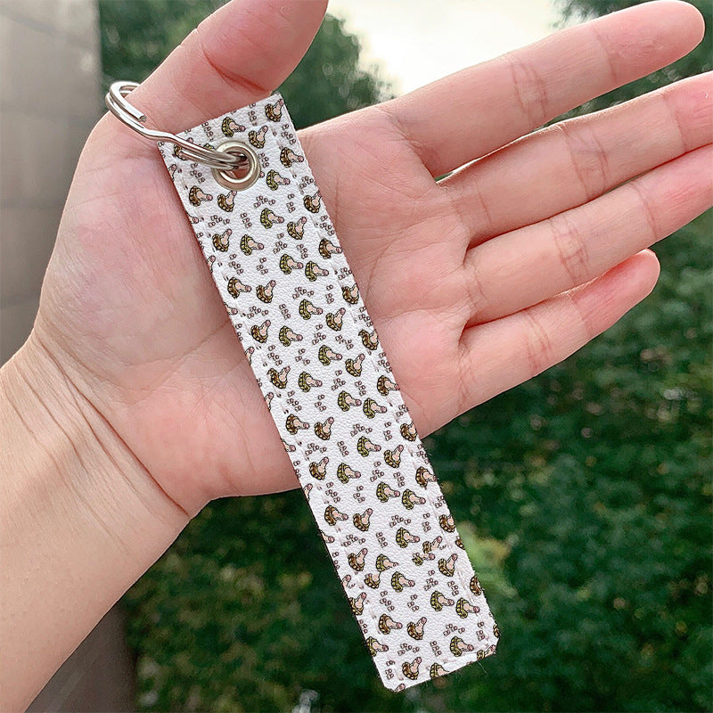 Wholesale PU Cartoon Keychain
